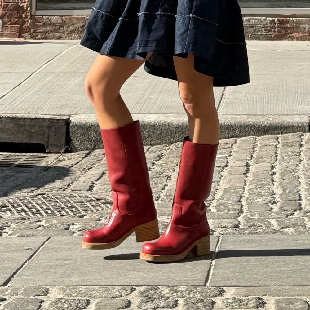 Jeffrey Campbell Reflect Tall Pull-On Boots